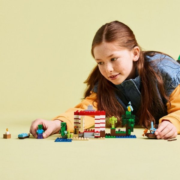 LEGO Klocki Minecraft 21275 Dom TNT w dżungli