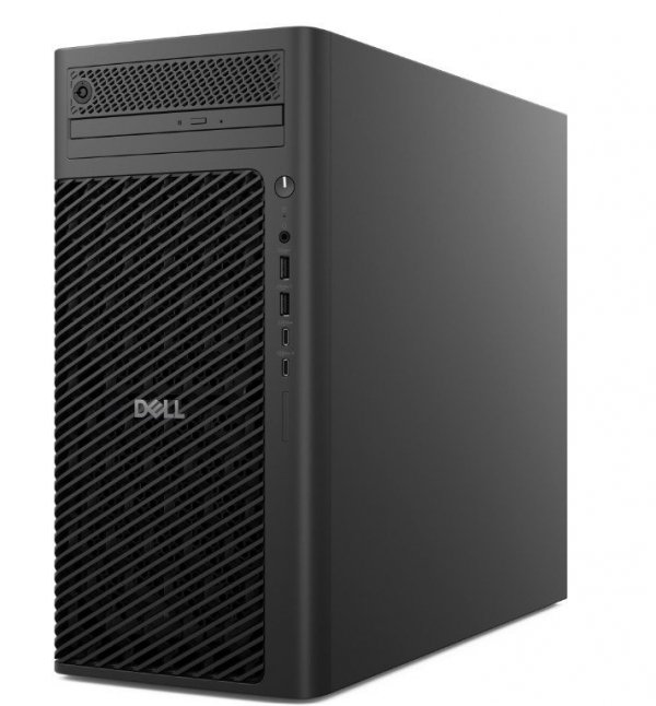 Dell Stacja robocza Dell Pro Max Tower T2 FCT2250 Win11Pro U9 285/32GB/1TB/Integrated/No Wifi/Wireless Kb & Mouse/vPro/3Y ProSup