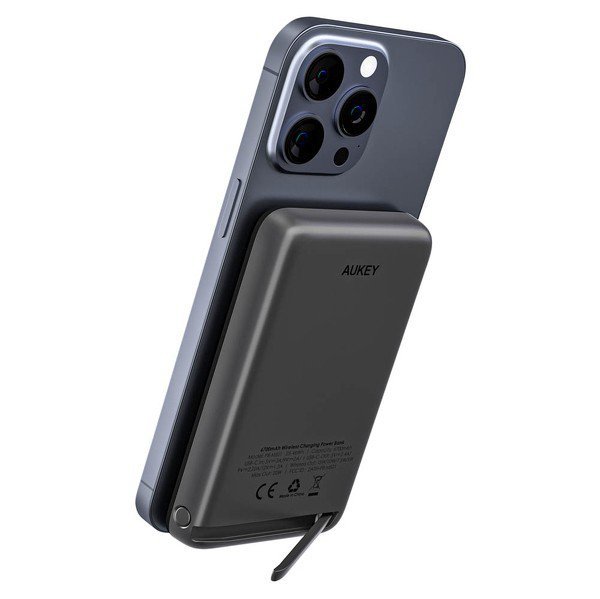 AUKEY PB-MS01 MagSafe PowerBank | 6700mAh | 20W | LED | USB-C