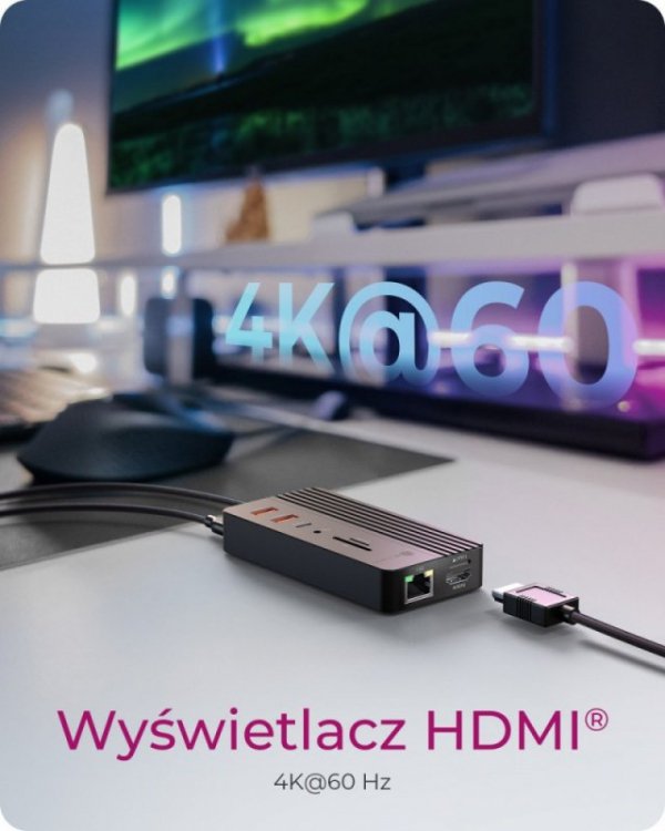 IcyBox Slot na NVMe SSD  IB-DK4072-CU31 10w1