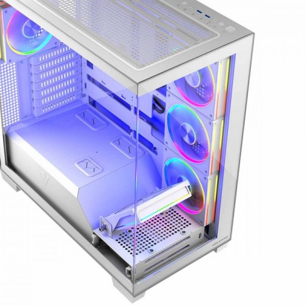 MODECOM Obudowa PC STELLAR 5F ARGB 20 Biała