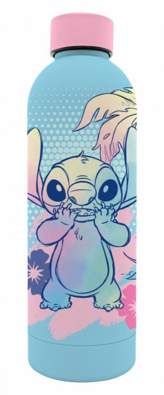 Kids Euroswan Bidon ze stali nierdzewnej z nadrukiem 3D 500ml Stitch