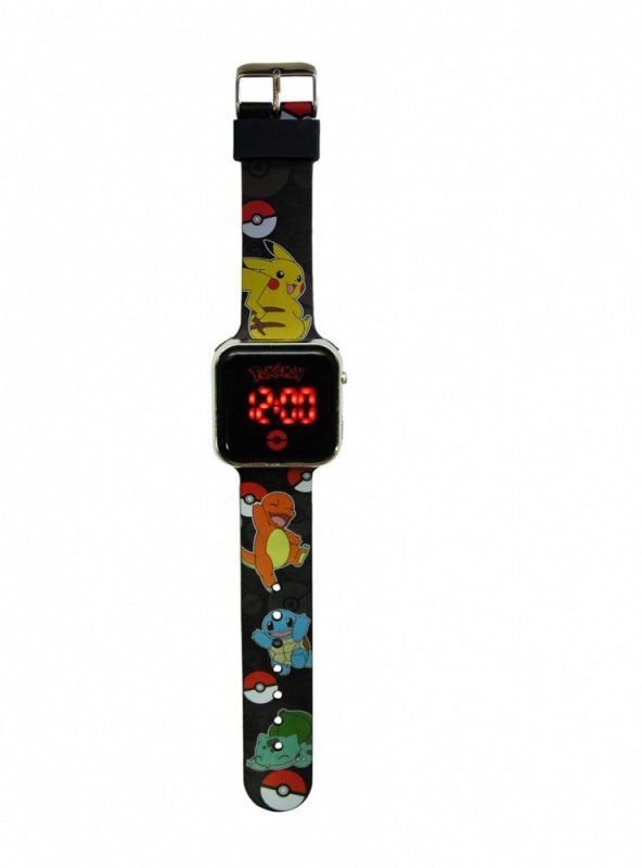 Kids Euroswan Zegarek LED z kalendarzem Pokemon
