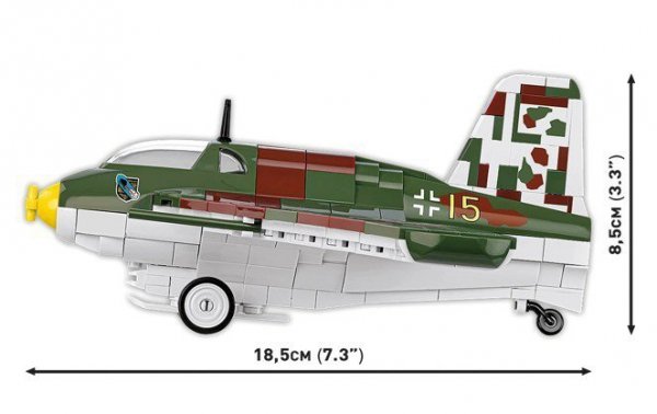 Cobi Klocki Klocki Messerschmitt Me 163B Komet 543 elementów