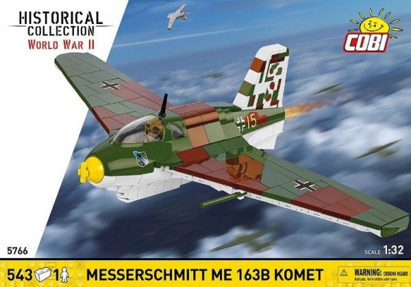 Cobi Klocki Klocki Messerschmitt Me 163B Komet 543 elementów