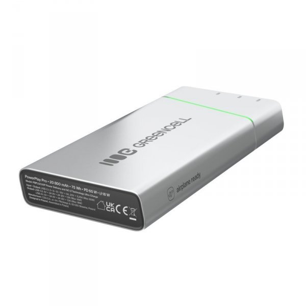 Green Cell Powerbank 65W PowerPlay 20800mAh PD PL