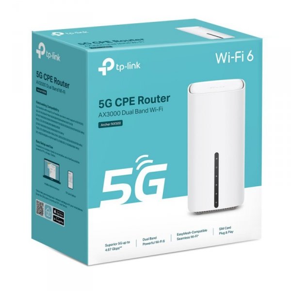 TP-LINK Router Archer NX500 5G, AX3000