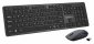 Rebeltec Zestaw bezprzewodowy klawiatura + mysz MAXIM 2,4GHz, zasięg 10m nano odbiornik USB 104 klawisze QWERTY 