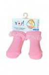 YO! SKFA Baby 0-9 volánek Ponožky