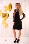 Merribel Astrai Black Šaty