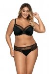 Ava 1030 Novato černá Podprsenka polovyztužená plus size