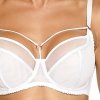 Ava 1923 Protea bílá Podprsenka měkká plus size