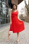 Merribel Meratin D07 Red Šaty