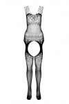 Passion Eco BS004 černý Bodystocking