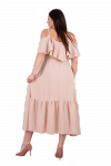 Merribel Sunlov Beige Šaty