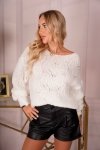 Merribel Kasila White Dámský svetr