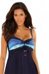 Self Tankini Pacific7 984PF7 1 tmavě modré Dámské plavky