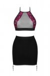 Obsessive Rosenty Top & Sukně