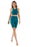 Gabriella Seamless track rib 1205 emerald cyklistické Dámské legíny