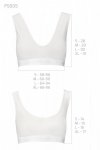 PS005 TOP white biustonosz sportowy