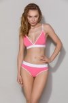 PS007 TOP pink biustonosz bawełniany