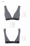 PS015 TOP dark grey bawełniany