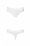 PS005 PANTIES white figi bawełniane