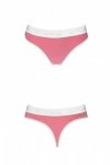 PS007 PANTIES pink stringi bawełniane