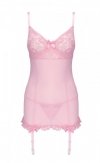 RABIA CHEMISE Różowa koszulka