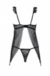 MILAGROS CHEMISE Czarna koszulka