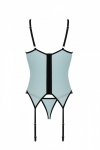 SIDRA CORSET Miętowy gorset