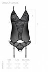 URSULA CORSET Czarny koronkowy gorset