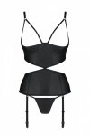 JANNIES CORSET Czarny gorset