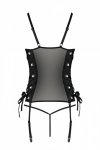 MALWIA CORSET Czarny gorset
