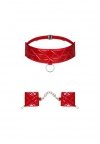 Bielizna-Hunteria kajdanki i choker  O/S