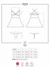 Bielizna-838-BAB-3 babydoll i stringi  S/M