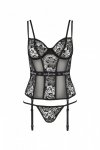 LETICIA CORSET Czarny gorset