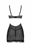 MARINA CHEMISE Czarna koszulka
