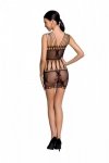 BS090 Bodystocking Czarny
