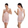BS092 Bodystocking Biały