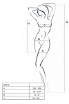 BS096 Bodystocking Czerwony