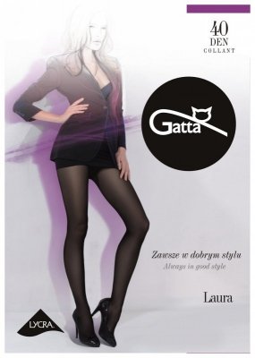 Gatta Laura 40 den 5-XL punčochové kalhoty
