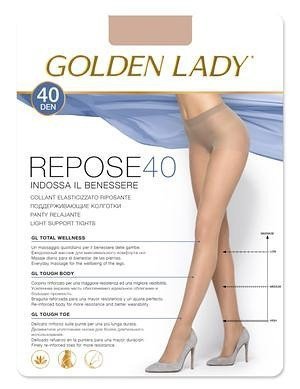 Golden Lady Repose 2-5XL 40 den punčochové kalhoty