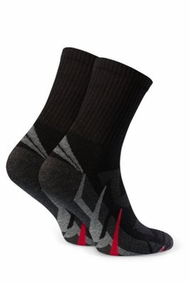 Steven Sport 022 297 černé Chlapecké ponožky