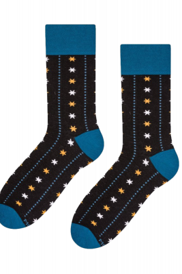 More Stars 051-102 černé Pánské ponožky