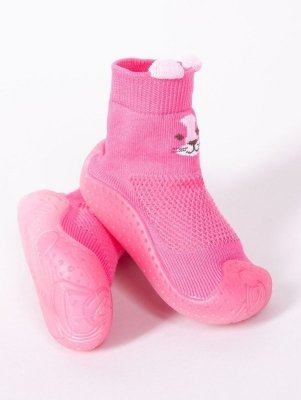 YO! OBO-0174 Girl z gumovou podrážkou 20-24 Dětské ponožky