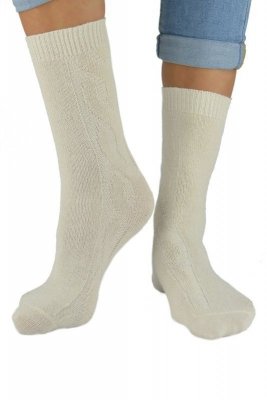 Noviti SW 002 W 02 světle béžové Dámské ponožky