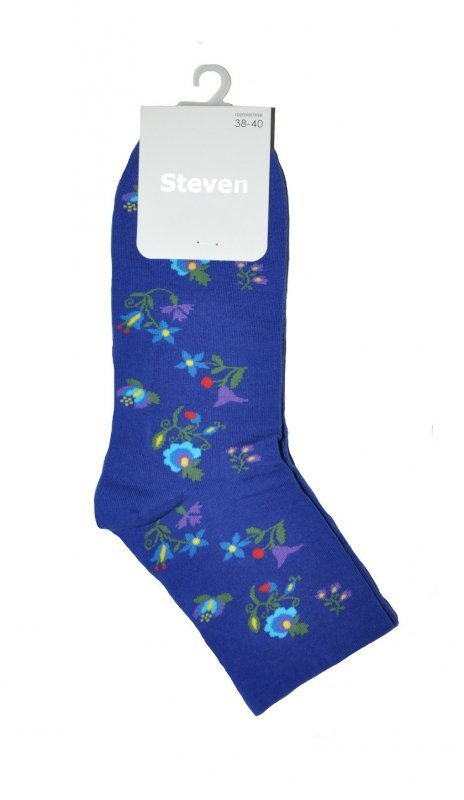 Steven Folk art.118 pánské ponožky