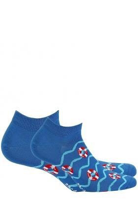 Wola Perfect Man Casual W91.N01 Vzorované pánské ponožky