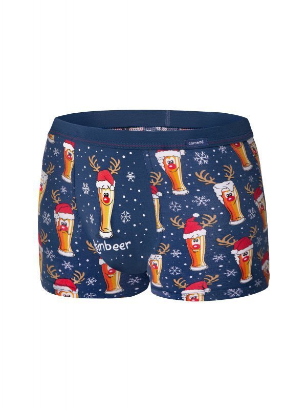 Cornette Beer 007/53 Merry Chrystmas Pánské boxerky